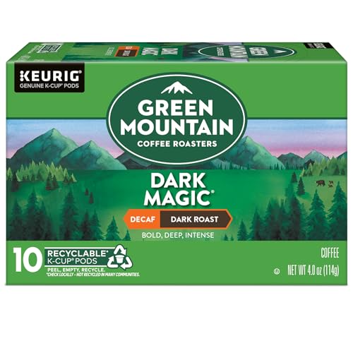 Green Mountain Coffee Roasters Dark Magic Keurig Single-Serve K-Cup Pods, Dark Roast Coffee, 72 Count