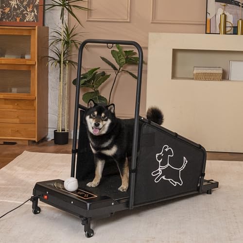 Dog Treadmill for Medium Dogs - Dog Pacer Running Machine for Healthy & Fit Pets - Dog Walking Pad