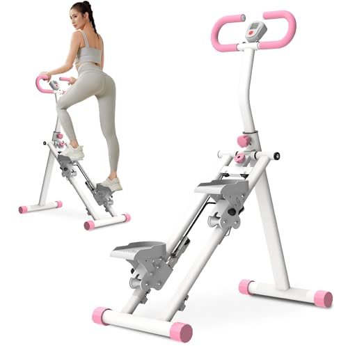 Stair Stepper for Home-Upgrade Vertical Climber Workout Machine for Full-Body Exercise Climber Fitness Equipment with Stable Frame Adjustable Handlebar