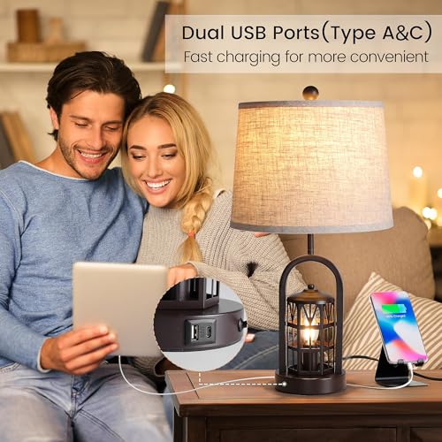 Farmhouse Table Lamp, 23