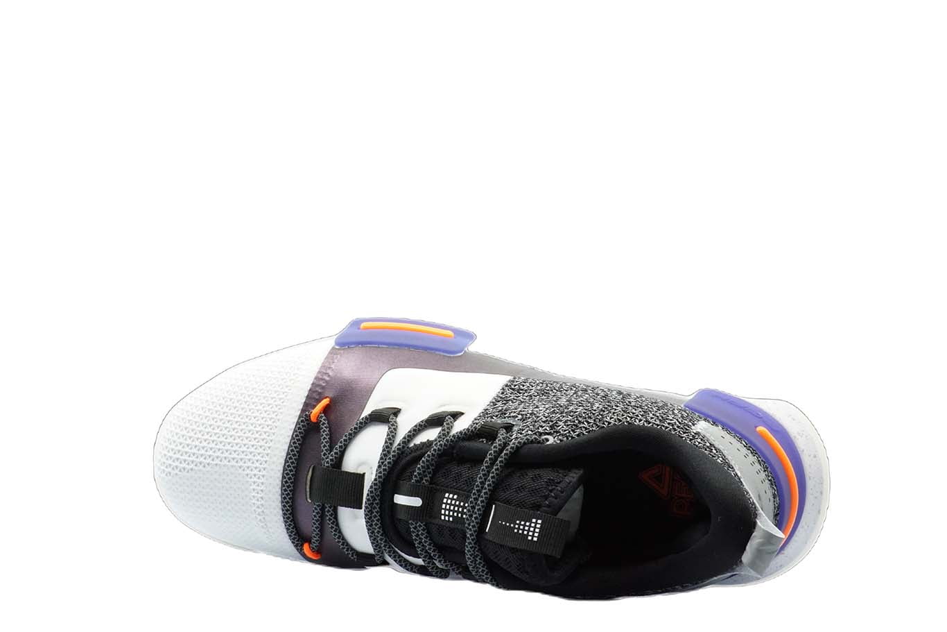 [E94451] Mens Peak Taichi Flash Lou Williams Team White Purple Basketball Shoes - 7