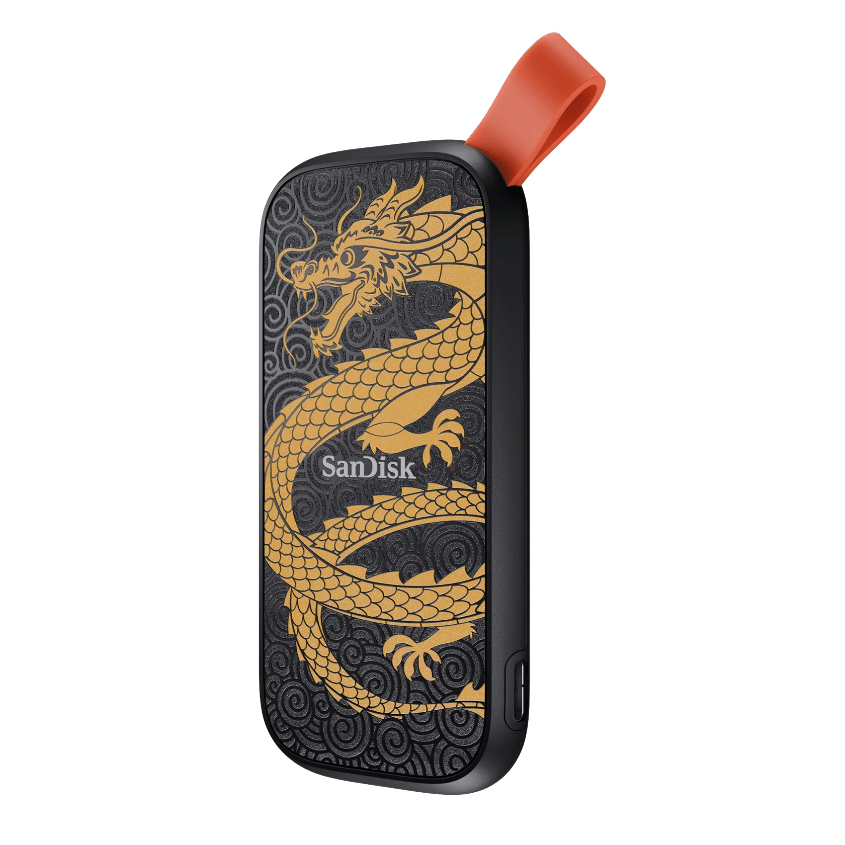 SanDisk 1TB Portable SSD, External Solid State Drive, Dragon Edition - SDSSDE30-1T00-GD25