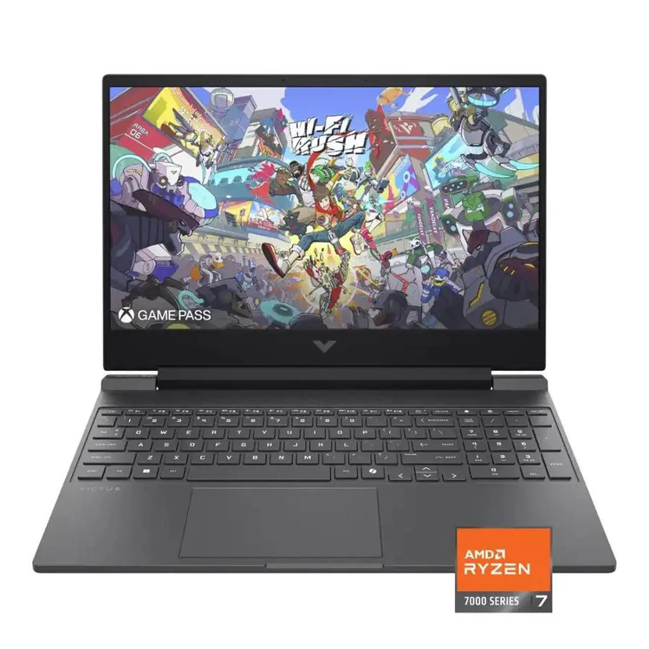 HP Victus 15.6" 144Hz Full HD Gaming Laptop | AMD Ryzen 7 7445HS |NVIDIA GeForce RTX 4050|Copilot |Backlit| 32GB RAM DDR5 | 2TB SSD |Mica Silver |Windows 11 Home |Bundle with Mouse Pad