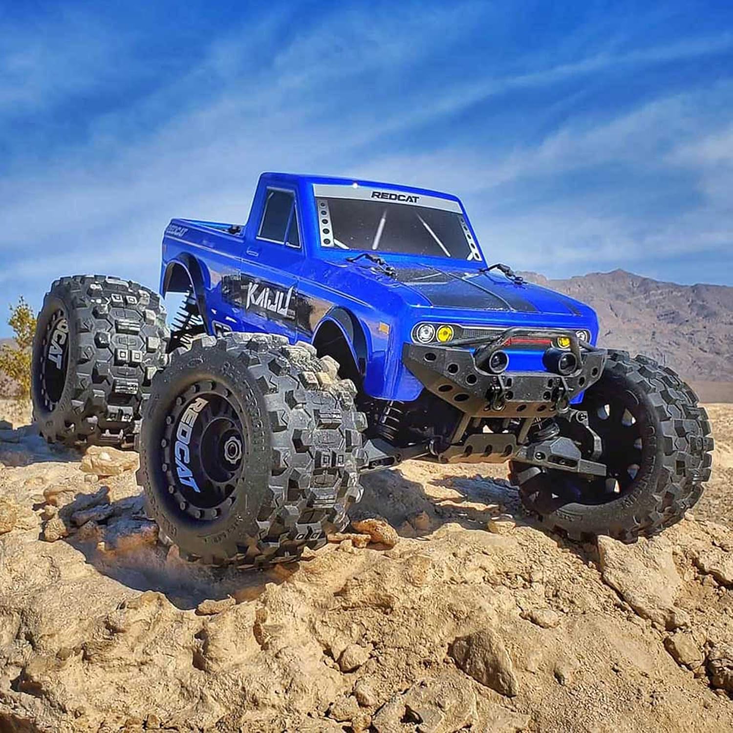 Redcat Racing KAIJU - 1:8 Scale Monster Truck – RTR- 6S Ready, Blue (KAIJU-BLUE)