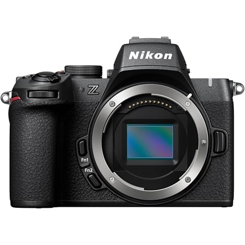 Nikon Z50II Mirrorless Camera Body Bundle with 64GB Memory Card + Cleaning Kit + Camera Bag + More Accessories