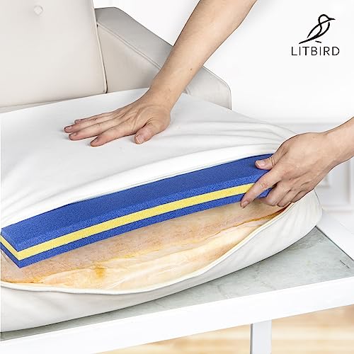 Couch Cushion Inserts Support, Couch Supports for Sagging Cushions, Couch Cushion Replacement for Sagging Seat, 1 PCS, Medium, 20x18 Inches