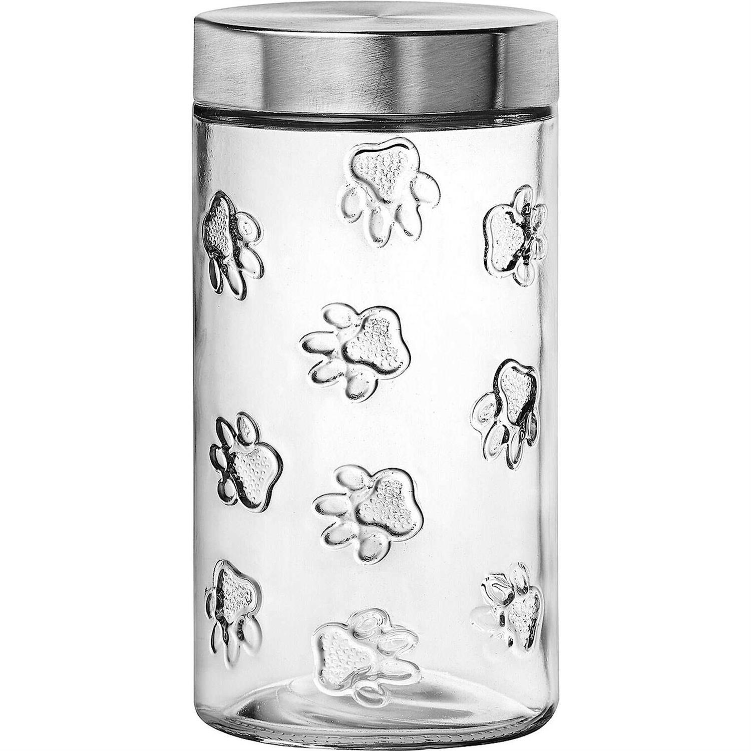 Amici Pet Maxwell Clear Glass Pet Canister - Pet Supplies online store