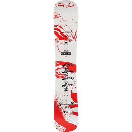 Ride Burnout Wide Snowboard