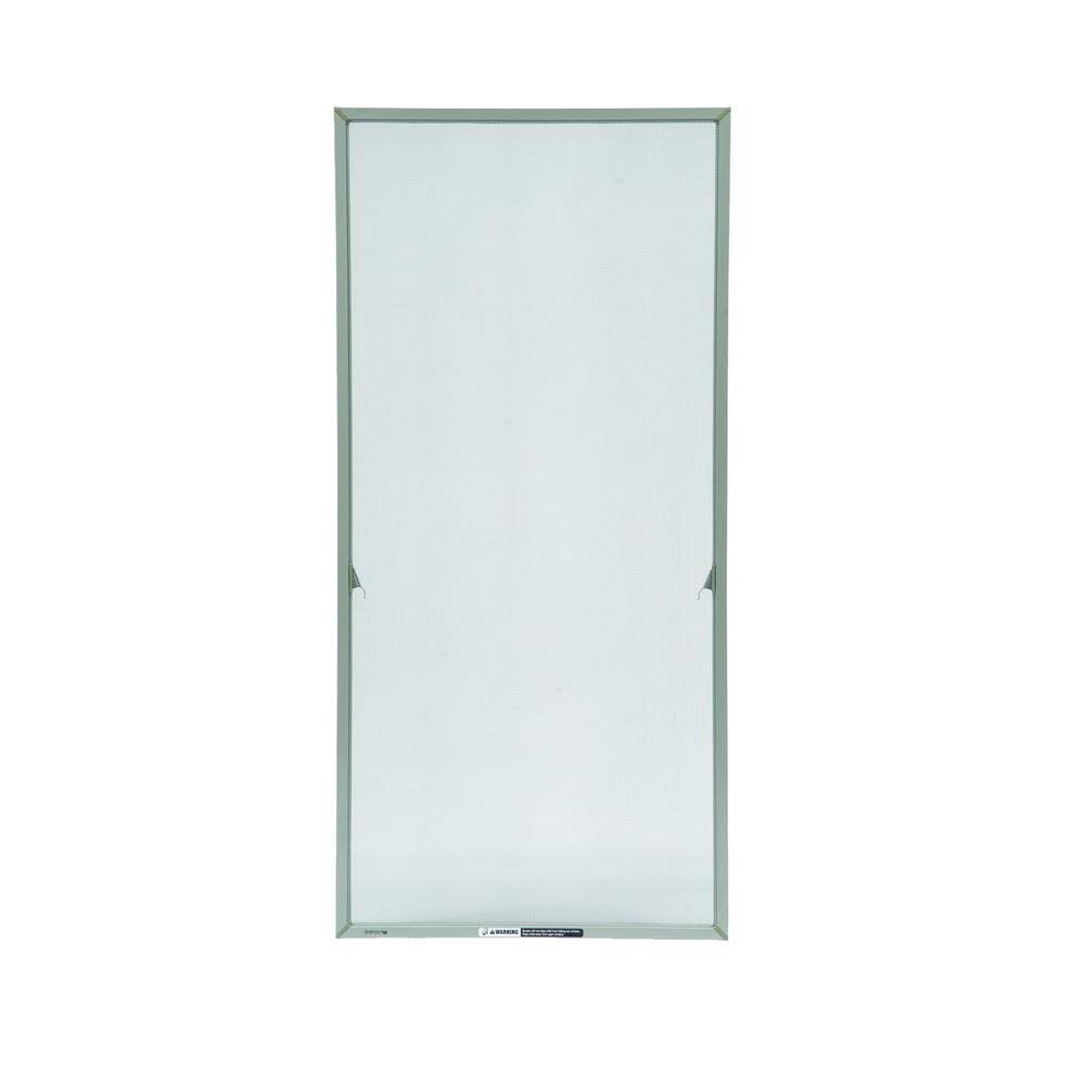 Andersen 24-15/16 in. x 48-11/32 in. Stone Aluminum Casement Insect Screen, Grey 1344035