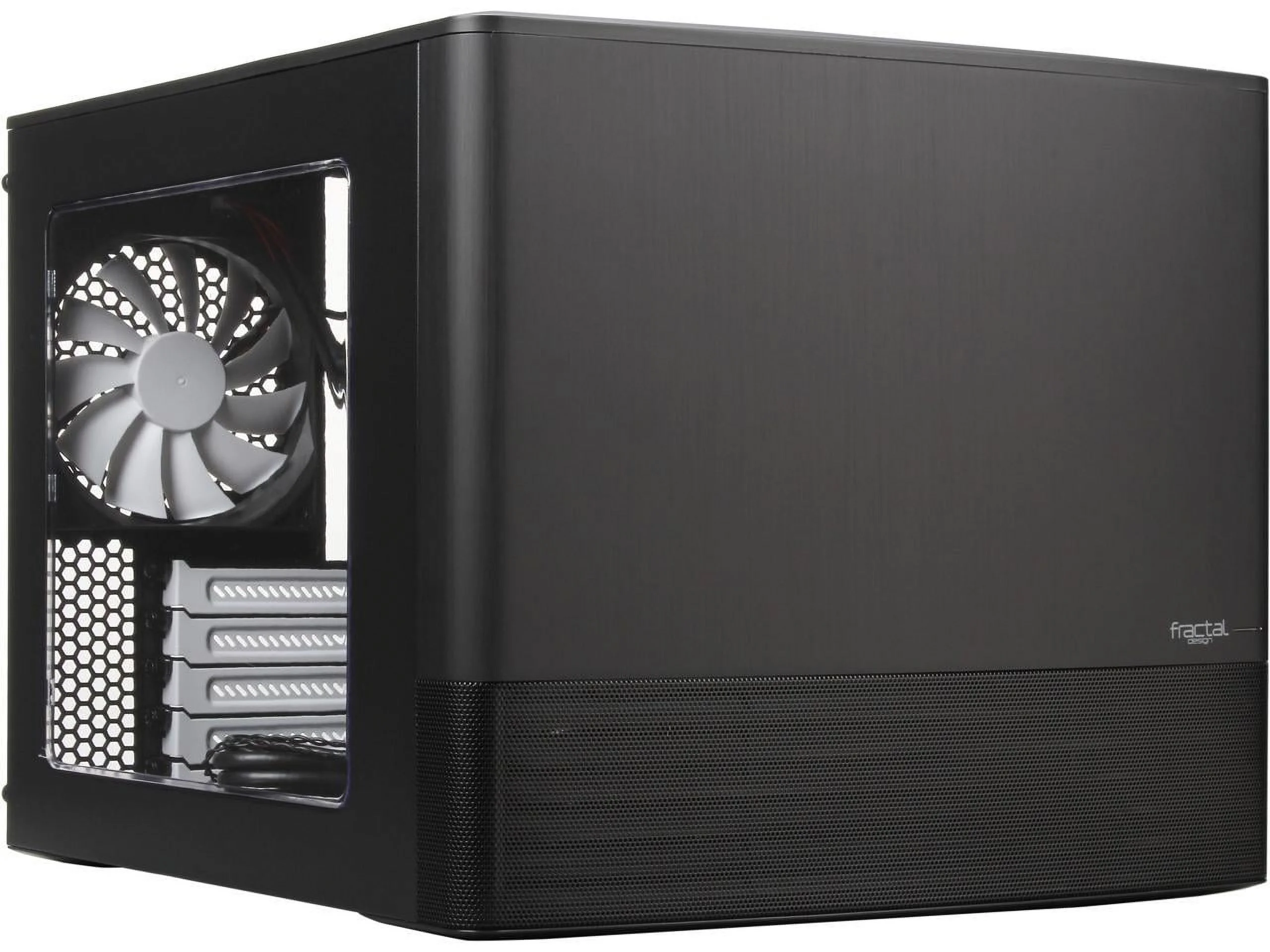 Fractal Design Node 804 Black Window Aluminum/Steel Micro ATX  Cube Computer Case