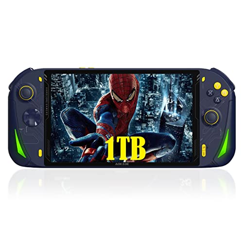 AOKZOE A1 [CPU AMD Ryzen 7 6800U] 8 Inches PC Win 11 OS Mini Handheld Video Game console laptop tablet PC 65Wh,17100 mAh Battery (32GB+2TB)