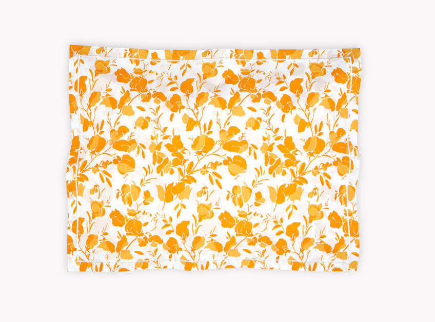 Matouk Alexandra Bedding - King Sham | Goldenrod