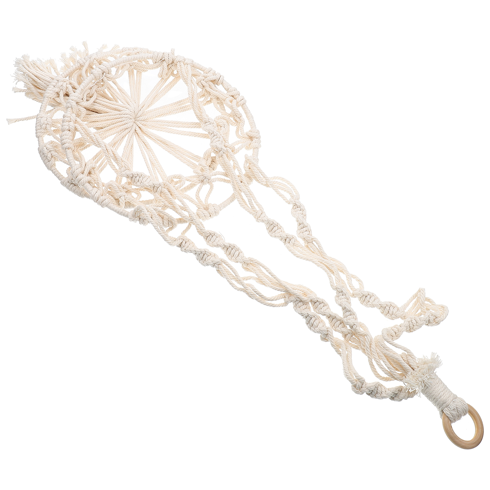 Woven Fruit Basket Hanging Flower Pot Long-lasting