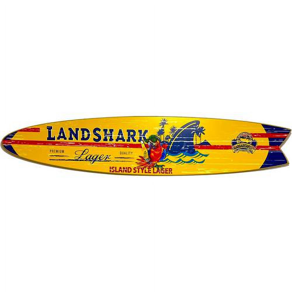 Landshark Parrot Fishtail Surfboard 46.5 In X 9 In X .05 In