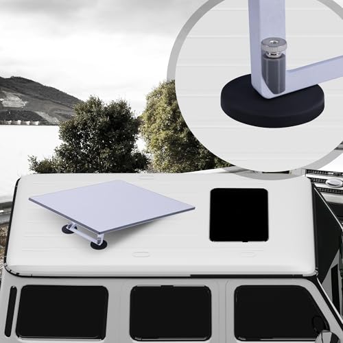 Starlink Gen 3 Strong Magnet Mount Kit, Starlink Gen3 Roof Mount Magnetic Base. Starlink V3 Internet Satellite Kit for RV Mount Iron Roof Mount, 35 lbs per Round Magnet Pull (Diameter 1.7in)