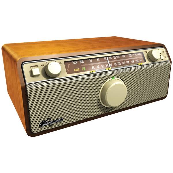 Sangean WR-12 Am / FM / Aux-in / Analog Wooden Cabinet Receiver