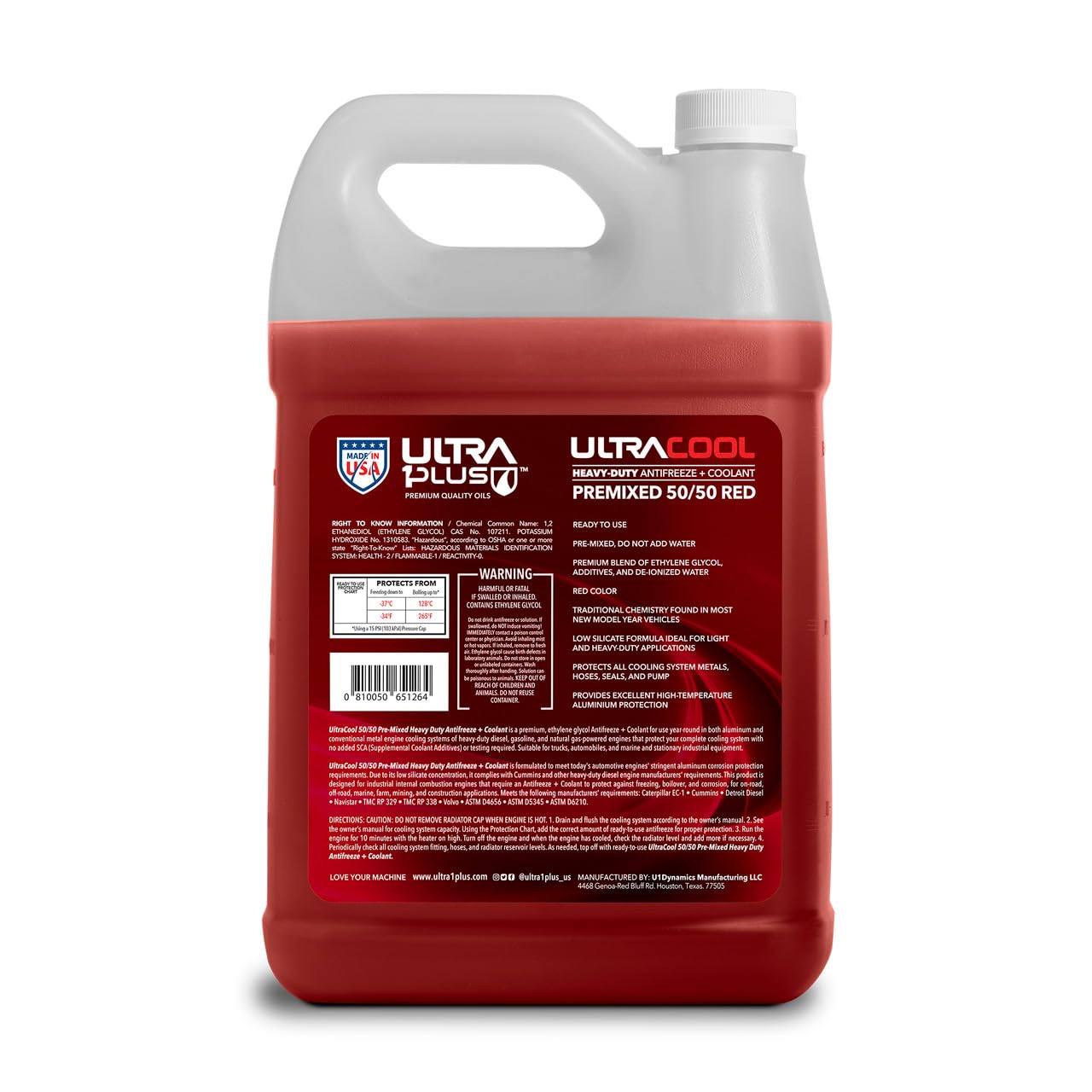Ultra1Plus ISO 32 AW Hydraulic Oil & Antifreeze Coolant