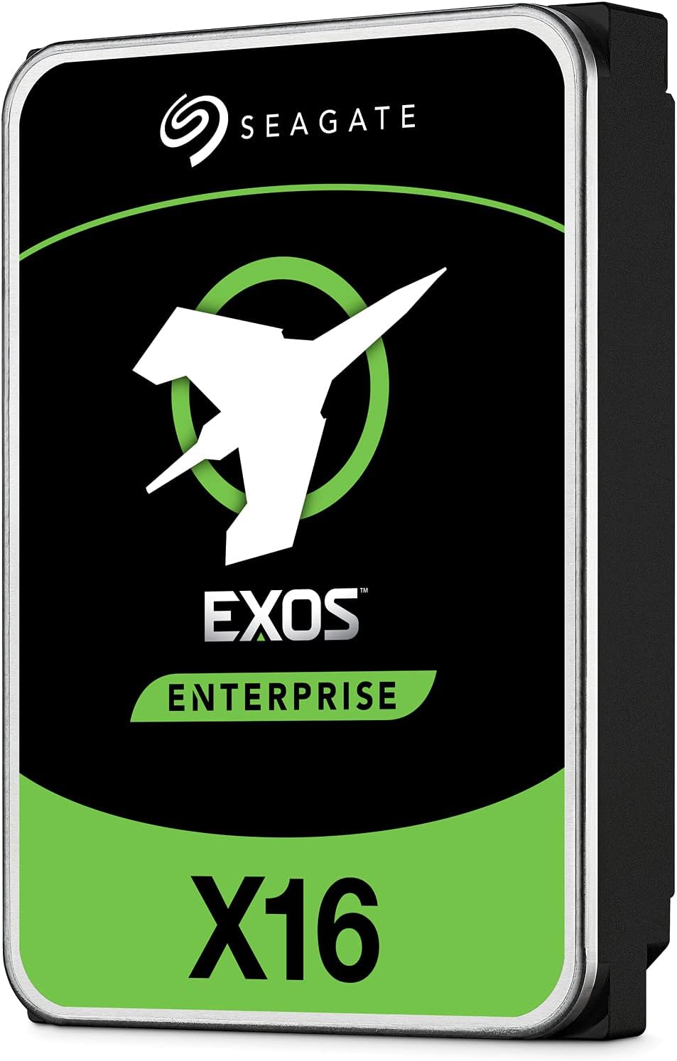 Seagate Exos X16 12TB Internal Hard Drive Enterprise HDD - CMR 3.5 Inch Hyperscale SATA 6Gb/s, 7200RPM, 512e/4Kn, 256MB Cache, Frustration Free Packaging (ST12000NM001G)