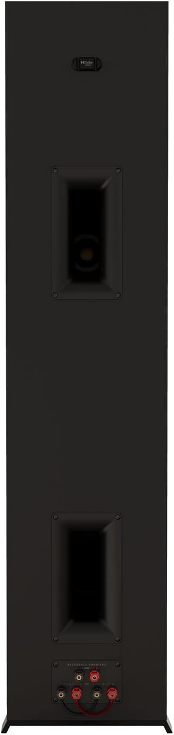 Klipsch Reference Premiere RP-8000F II 2.0 Dual Floorstanding Speaker Pair with Larger 90° x 90° Hybrid Tractrix Horn, 8” Cerametallic Woofers for Premium Home Theater Sound in Ebony