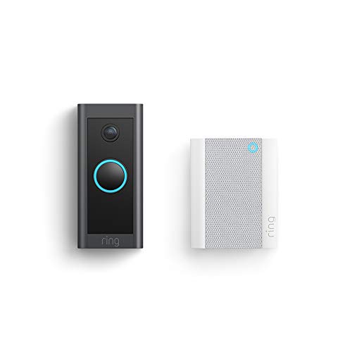 Ring Video Doorbell Wired (newest model), Use Two-Way Talk, advanced motion detection, HD camera and real-time alerts to monitor your front door (wiring required)