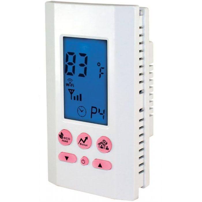 King Electric ATMOZ2-240-WIFI 240V WiFi Double Pole Thermostat,White - 16A