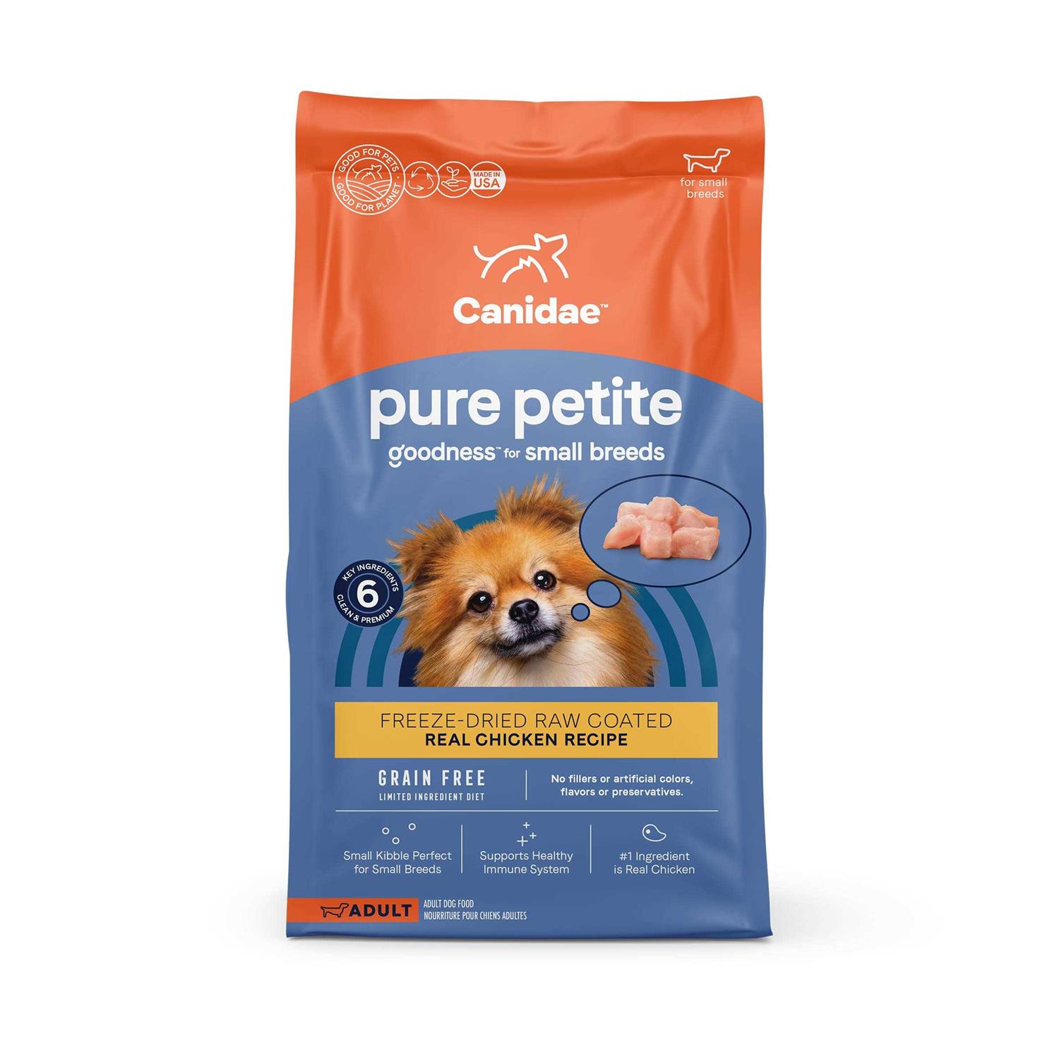 Canidae Pure Petite Adult Small Breed Grain-Free with Chicken Dry Dog Food - Pet Supplies online store
