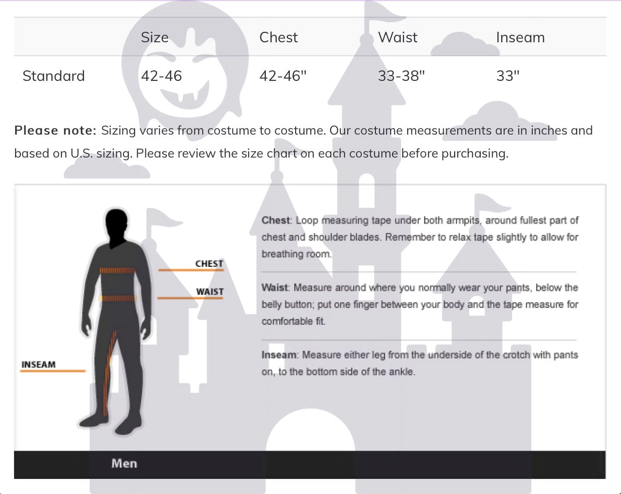 Mens Oz Tin Man Deluxe Halloween Costume size Standard 42-46