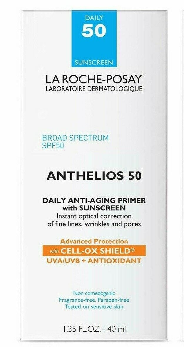 La Roche Posay Anthelios 50 Daily Anti-Aging Primer SPF 50 1.35 oz Exp. 09/2021+