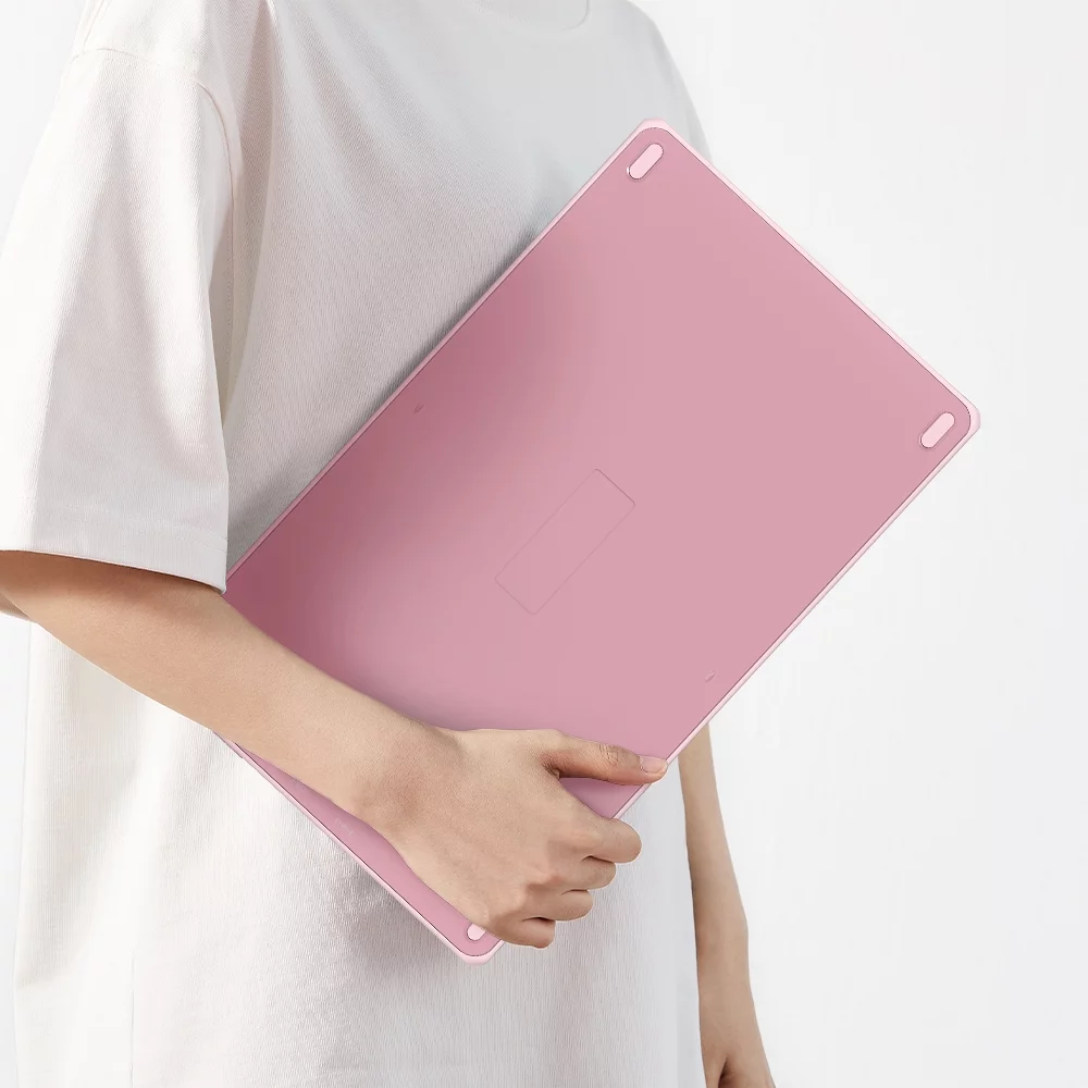 XP PEN Artrist 12 2nd Graphics Display With 1080P Screen Digital Graphic Tablet 11.9in Full lamination Art Painting Pad For Animation Design For Windows MacOS Android Chrome OS Linux, Pink