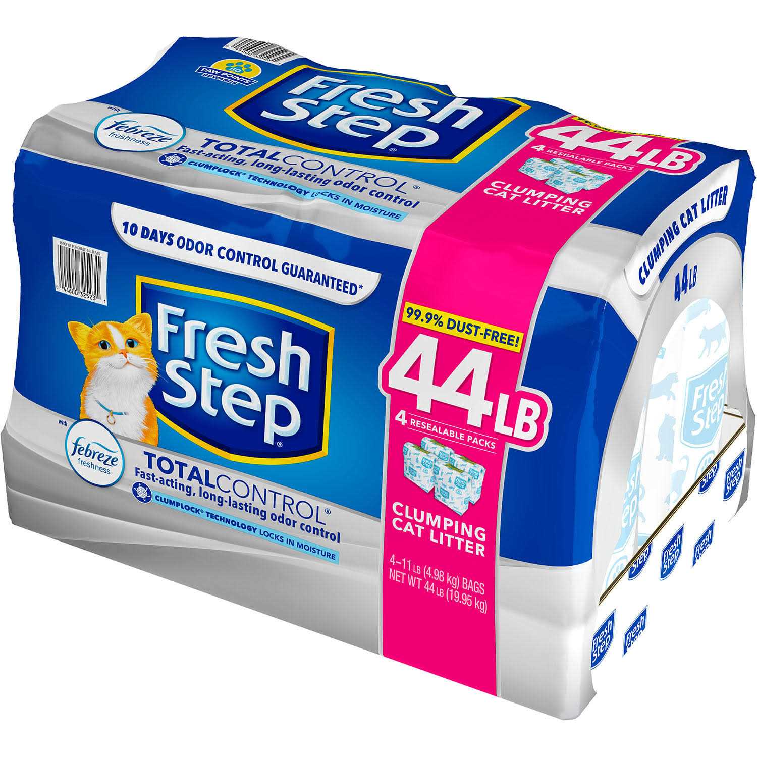 Fresh Step Total Control Scented Litter Febreze - Pet Supplies online store