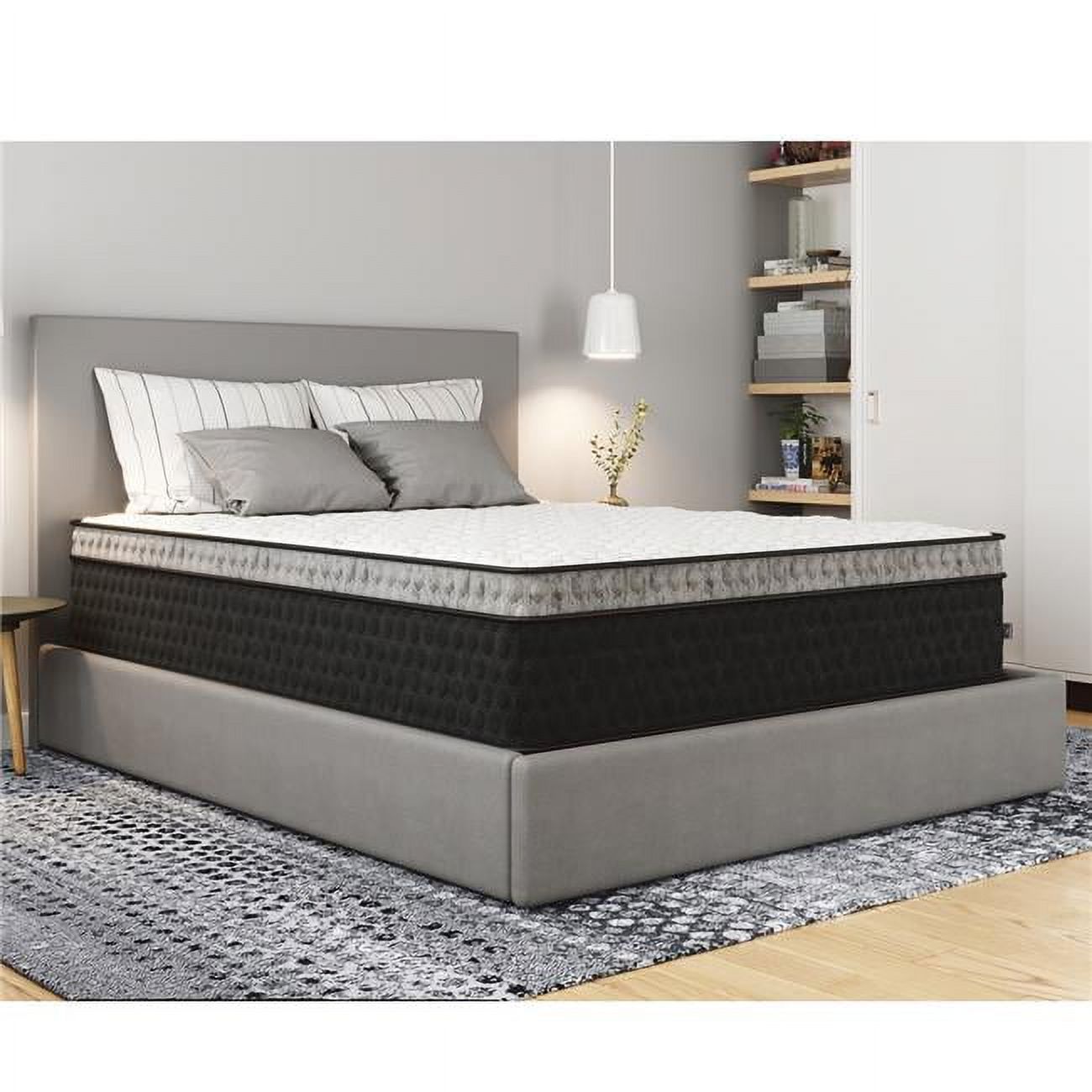 14 in. Nova Lux Copper Cool Hybrid Mattresses - Medium