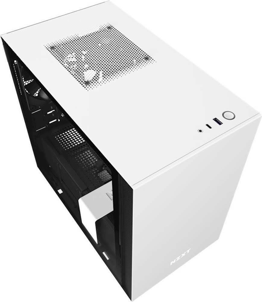 NZXT H210i Mini-ITX Case (Matte White)
