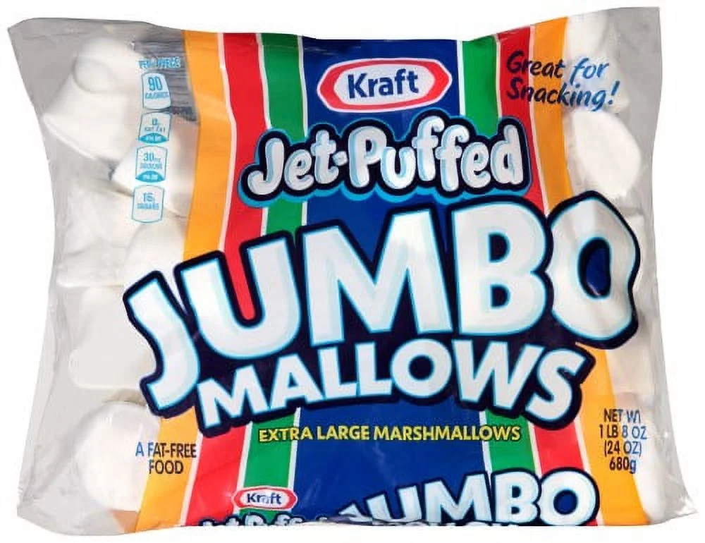 Kraft Jet-Puffed Jumbo Mallows Extra Large Marshmallows