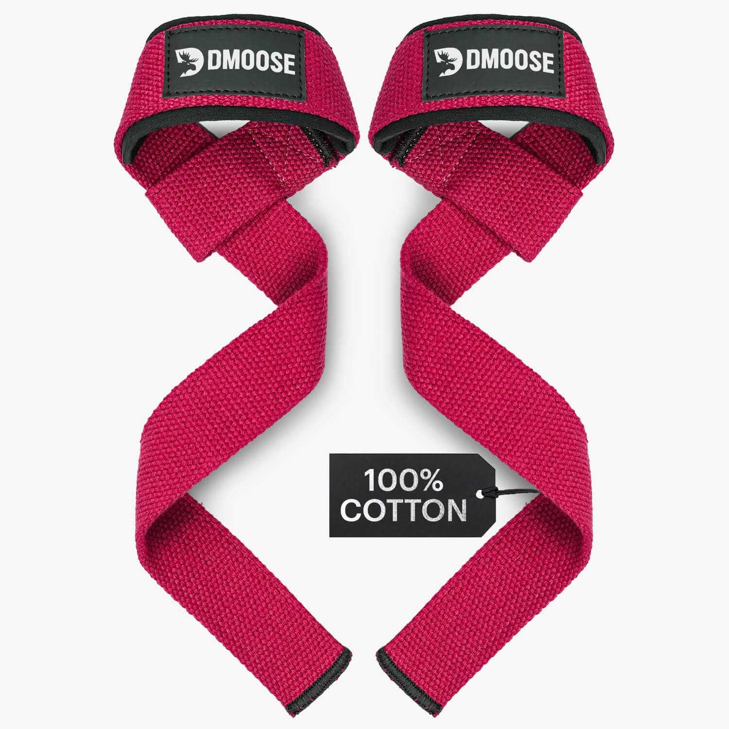 DMoose Fitness DMoose Lifting Straps 24 inch Wrist Straps for Weightlifting - Sports Supplies Online Store