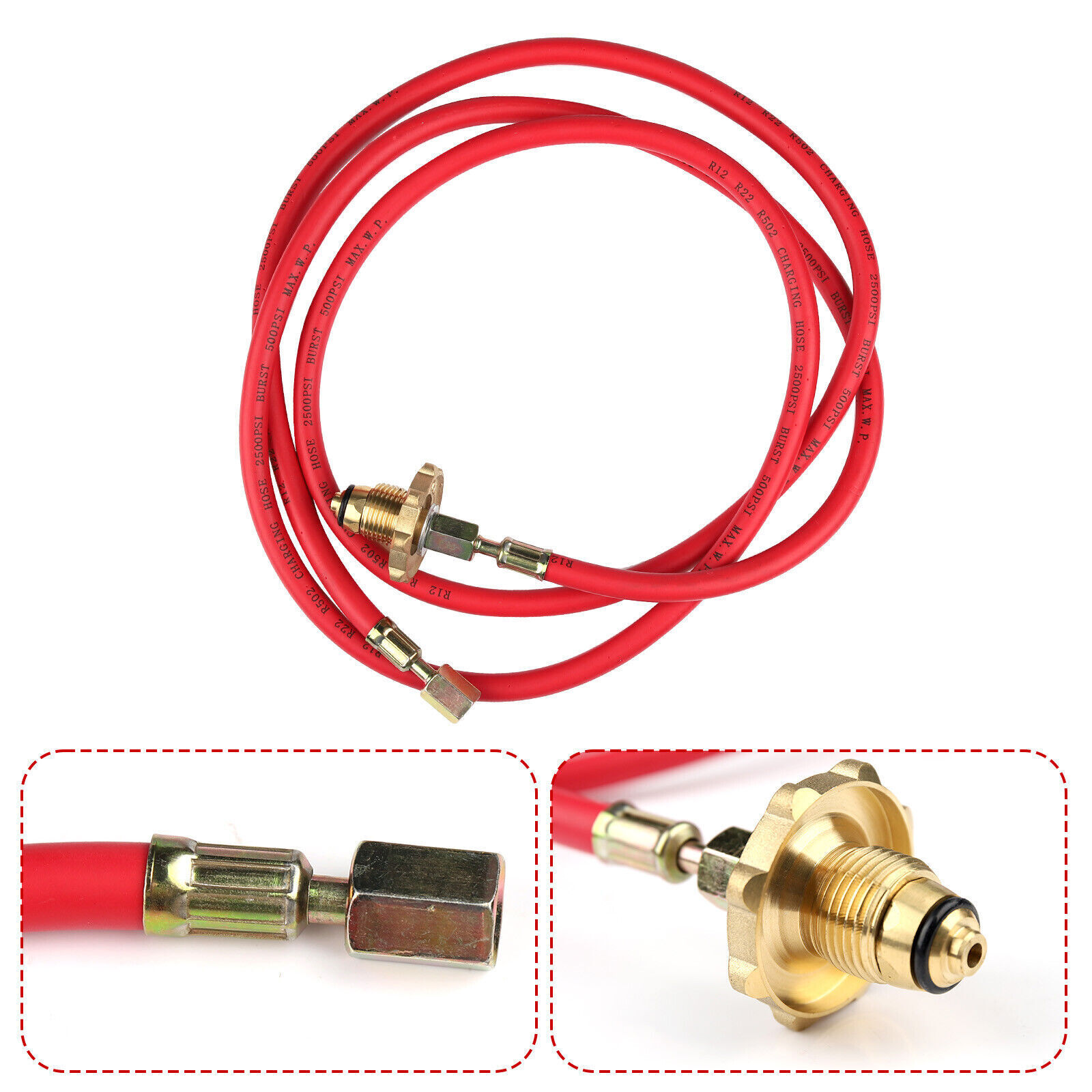 Portable Propane Torch Weed Burner Ice Snow Melter Outdoor Flame Thrower + Hose