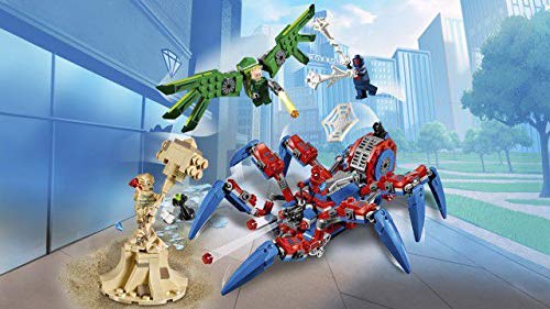 LEGO Marvel Spider-Man: Spider-Man's Spider Crawler 76114 Building Kit (418 Pieces)