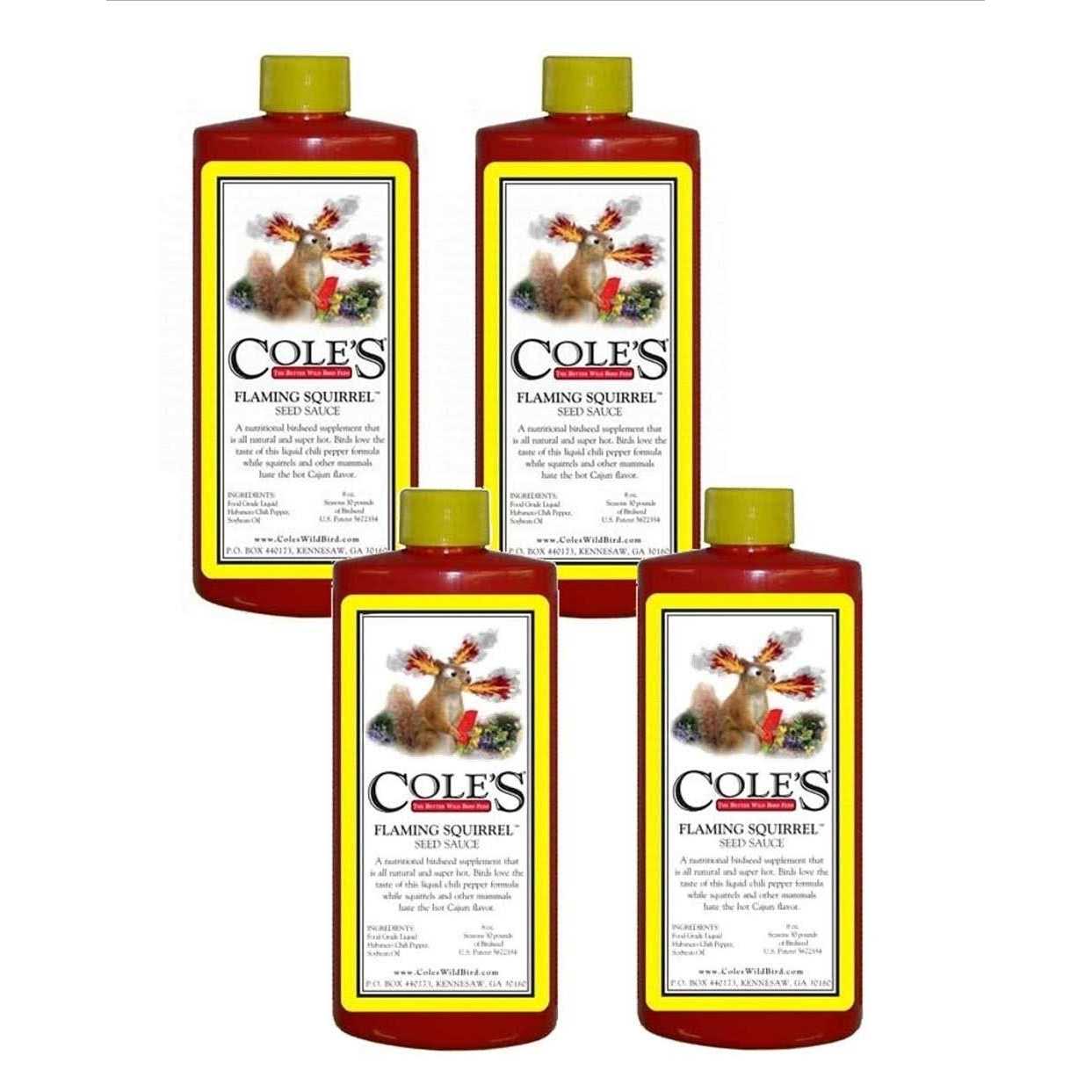 Cole's Flaming Squirrel Seed Sauce - Pet Supplies online store