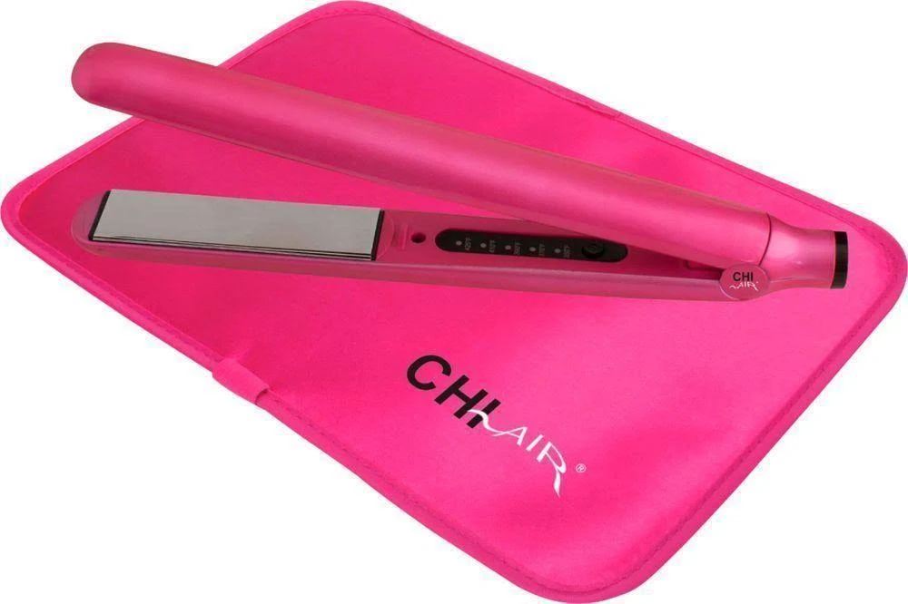 Chi Air Pure Pink Titanium Hairstyling 1x22 Flat Iron