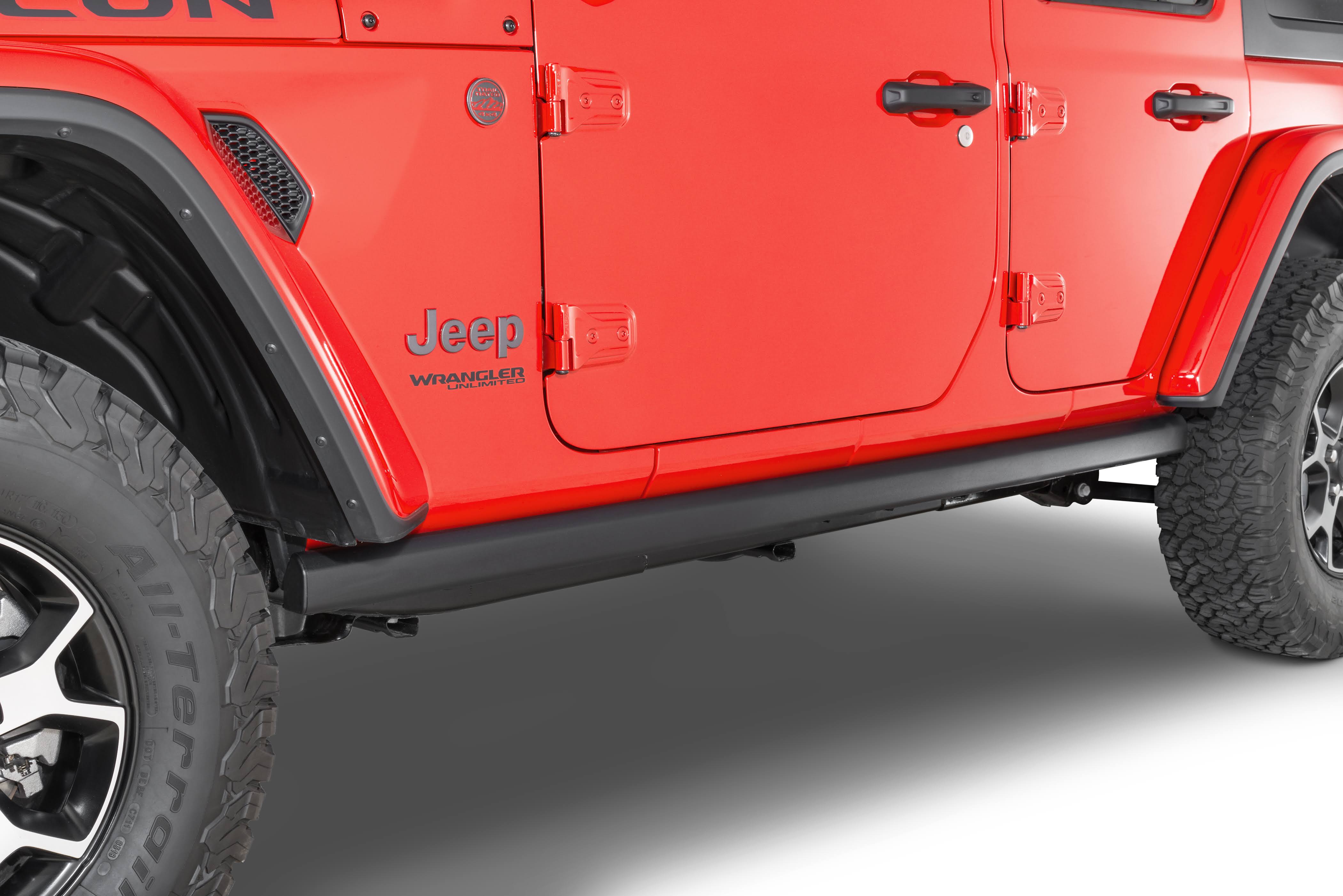 Mopar 82215126 Wrangler JL Rubicon Rock Rail Pair 4-Door Jeep 2019