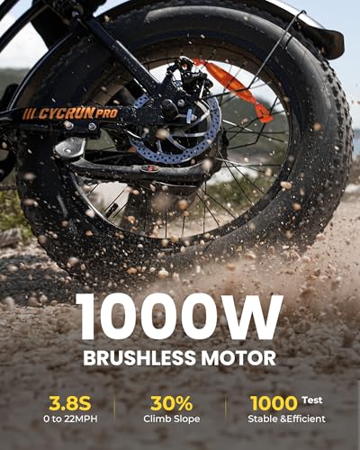 Electric Bike for Adults,Peak 1000W/1500W Motor,20/28MPH 55-150Mile ebikes for Adults with 10.4AH/13AH/26AH Battery,20