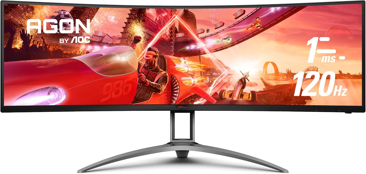 AOC AGON Curved Gaming Monitor 49