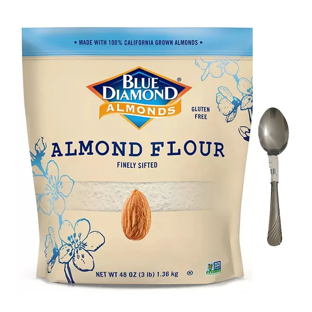 Blue Diamond Almond Flour (48 oz.) With Spoon - Curated Treasures Market