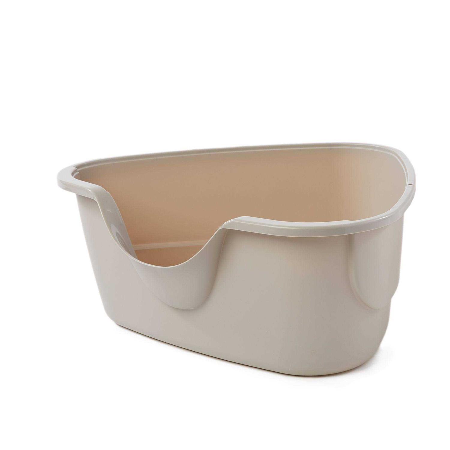 ExquisiCat High-Sided Corner Litter Pan - Pet Supplies online store