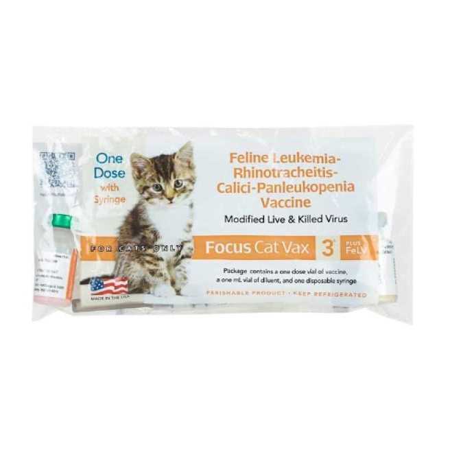 Spectra Focus Cat Vax 3 Plus FeLV - Pet Supplies online store