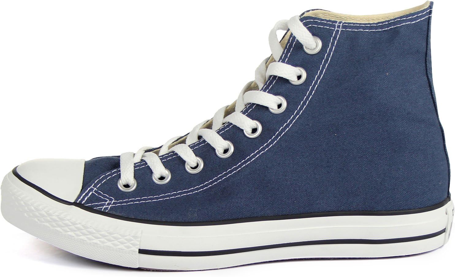 Converse Chuck Taylor All Star High Top Sneakers (12 B(M) US Women / 10 D(M) US Men, Navy)
