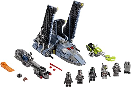 LEGO Star Wars The Bad Batch Attack Shuttle 75314 Awesome Toy Building Kit with 5 Minifigures; New 2021 (969 Pieces)