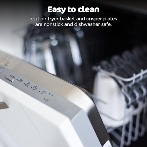 Ninja Foodi 10QT 6-in-1 DualZone Smart XL Air Fryer, 2 Independent 5QT Baskets, Smart Cook Thermometer, Match Cook, Smart Finish, Air Fry, Roast, Bake, Dehydrate, Reheat, Grey, DZ550