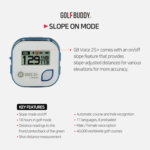 GolfBuddy Voice 2 Golf GPS/Rangefinder
