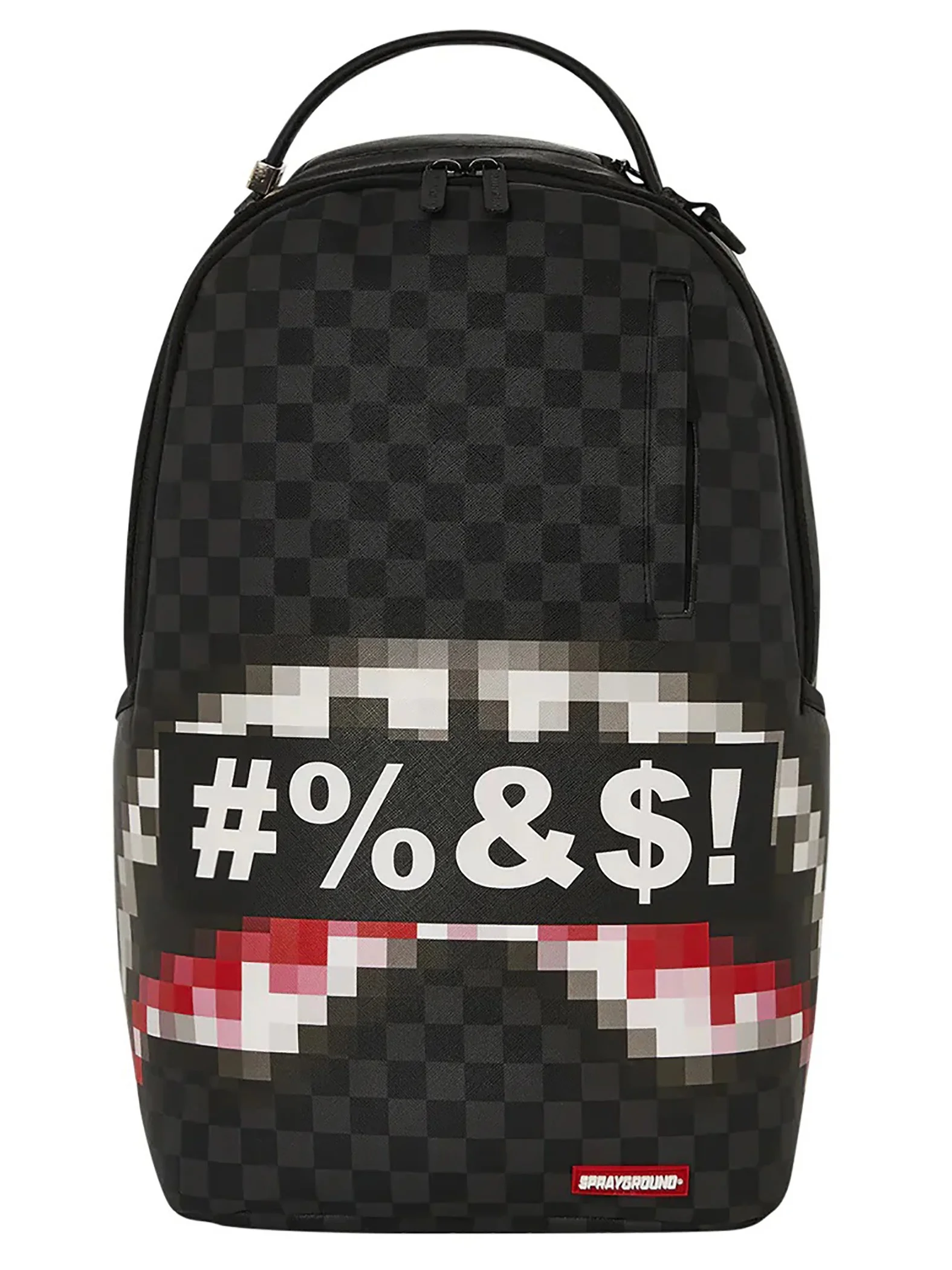 Sprayground Censored Backpack, Black - Radiant Selections
