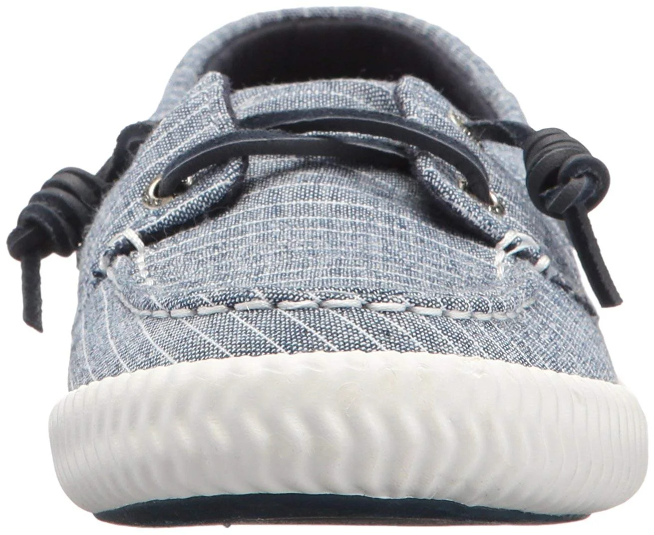 Sperry Top-Sider Women's Sayel Away Pinstripe Sneaker, Blue/White, 5 Medium US